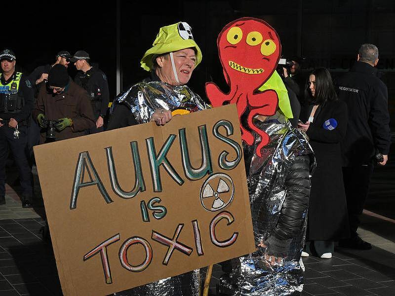 工党大会激辩AUKUS:追加$46亿遭核潜艇,基层党员要求转投民生(组图) - 3