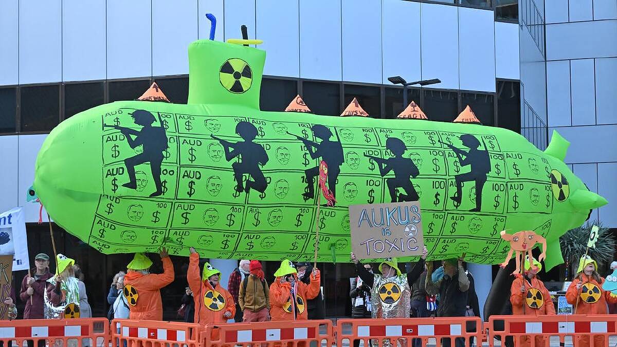 工党大会激辩AUKUS:追加$46亿遭核潜艇,基层党员要求转投民生(组图) - 1