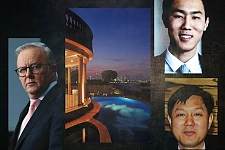艾博年出席中国富商之子豪宅筹款晚宴，引发金钱政治争议