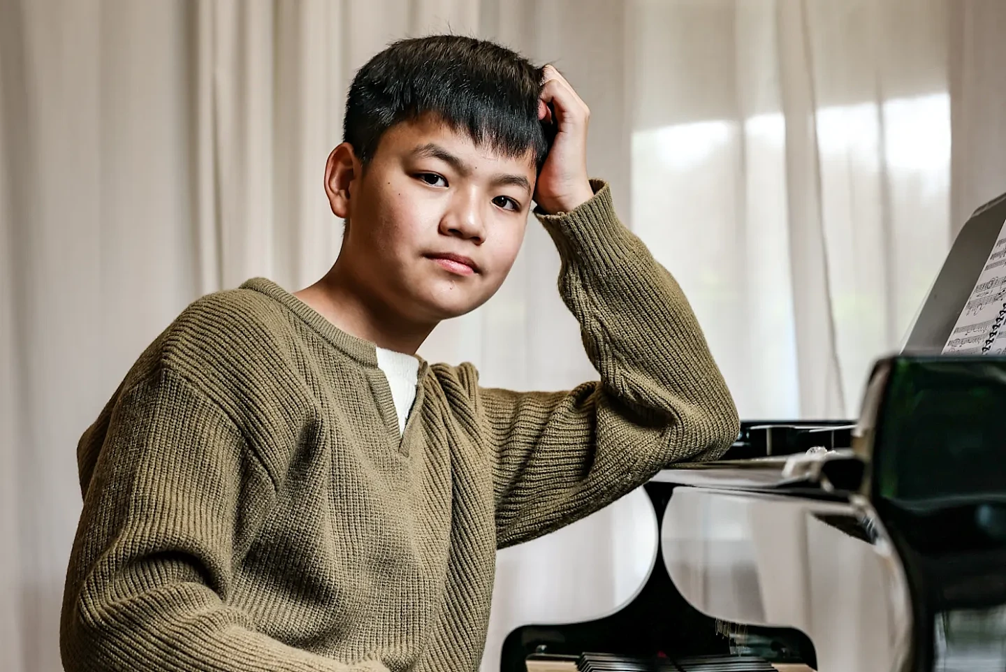 澳华裔少年登顶“钢琴珠峰”！世界青少年钢琴赛并列第一（组图） - 1