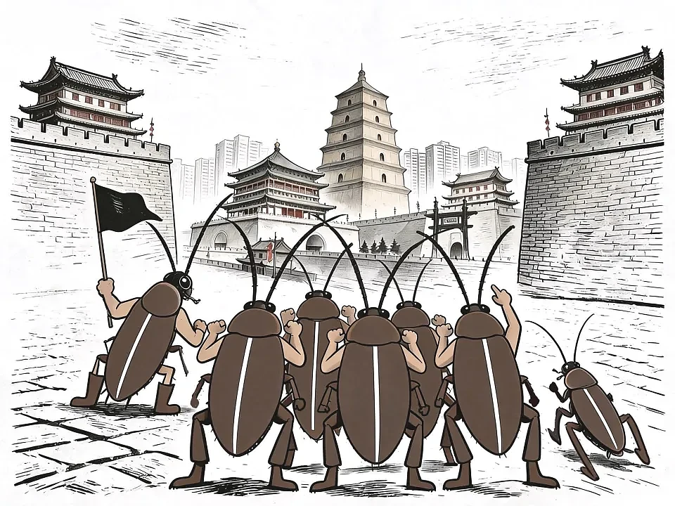 “南蟑北调”来了？中国北方多地惊现巨型蟑螂潮 - 1