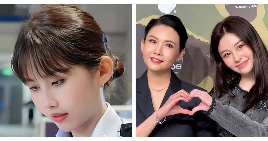 邱淑贞“失散姊妹”现身？上海女警一夕爆红，网惊：比沈月还像（组图） - 1