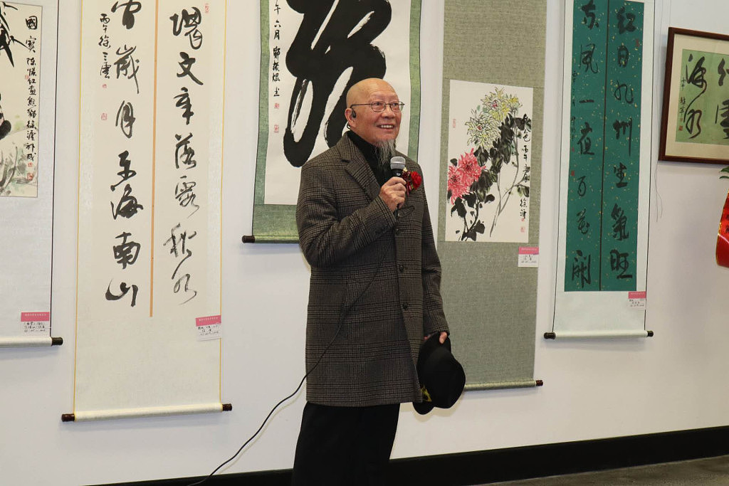 翰墨飘香 群贤毕至 第五届徐沄师生书画展揭幕 - 6