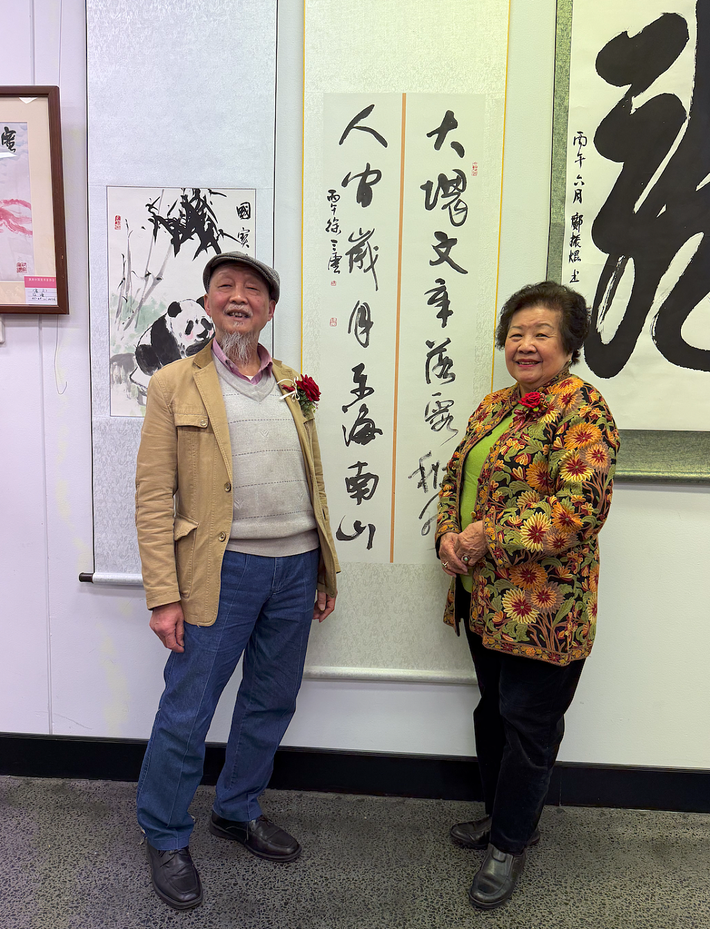 翰墨飘香 群贤毕至 第五届徐沄师生书画展揭幕 - 11
