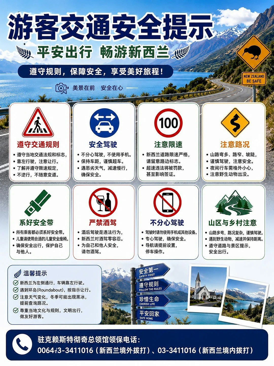 新西兰载有中国人大巴侧翻，小红书网民：我没系安全带被抛出车外（组图） - 2