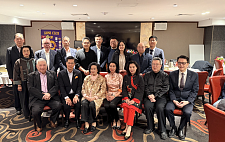 澳洲太平洋华人狮子会举办中秋联欢晚会 捐5000澳元援助尼泊尔受灾民众重建家园