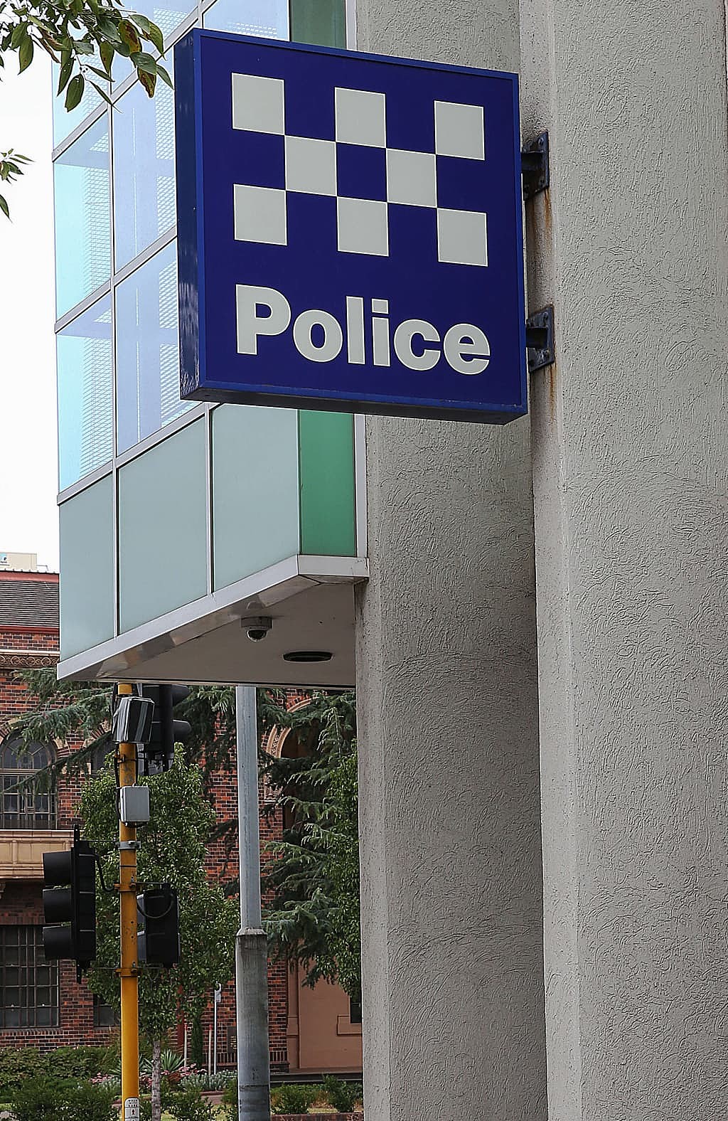 原报道所载Footscray警察局资料照片，拍摄日期未注明