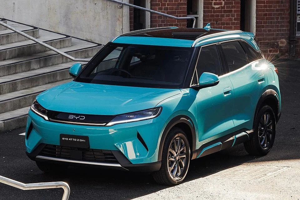 原报道所载BYD Atto 2 DM-i Premium车辆照片，非基础版配置承诺