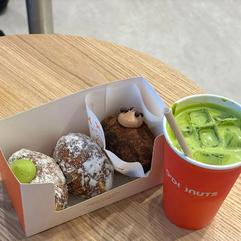 O’Donuts甜甜圈及抹茶饮品,原报道配图