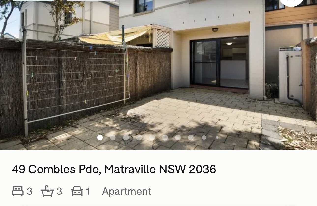 今日悉尼Matraville 49 Combles Pde NSW 2036 Matraville 49 Combles Pde NSW 2036