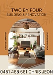  专业木工与住宅翻新服务  Two by Four Building and Construction
