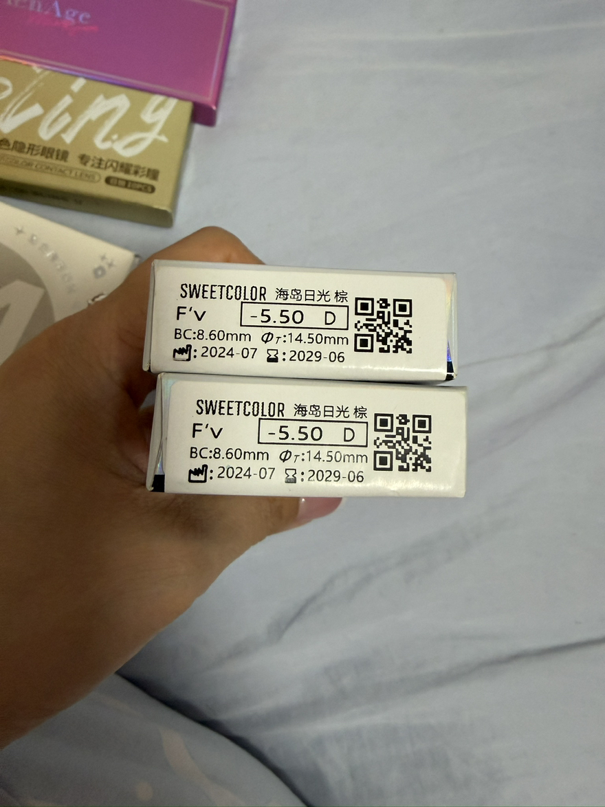 今日悉尼美瞳550575度日抛 美瞳550575度日抛