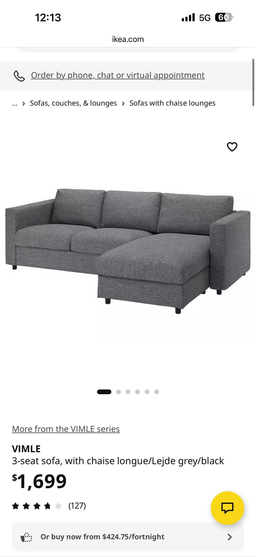 今日悉尼ikea 沙发99新 ikea 沙发99新