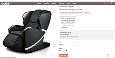 OSIM uLove 2  4手天王旗舰按摩椅 9成新  状态极佳