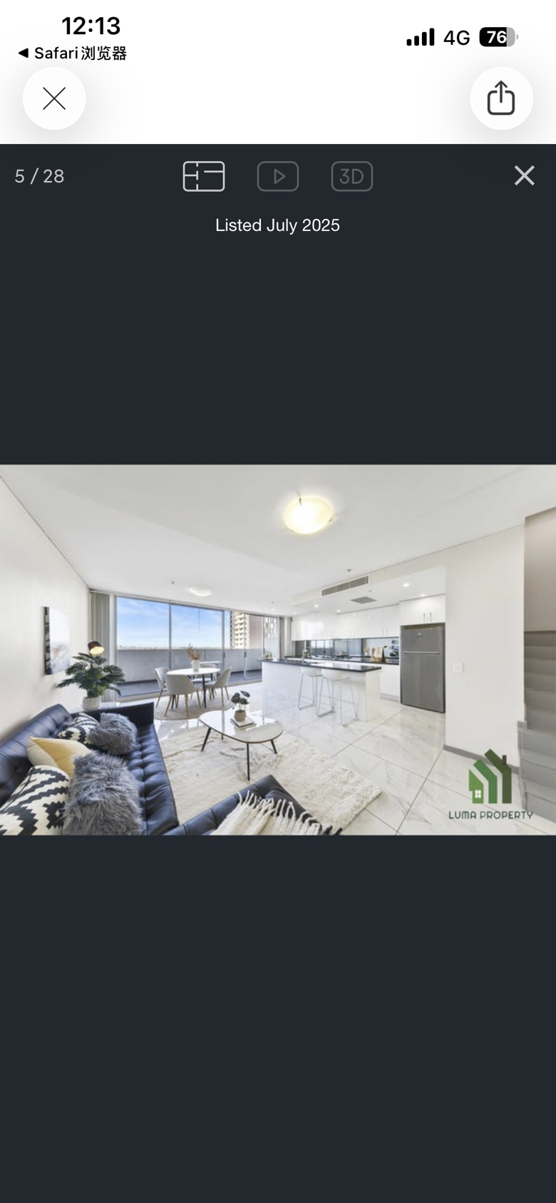 今日悉尼Burwood 顶楼三层复式转租 Burwood 顶楼三层复式转租