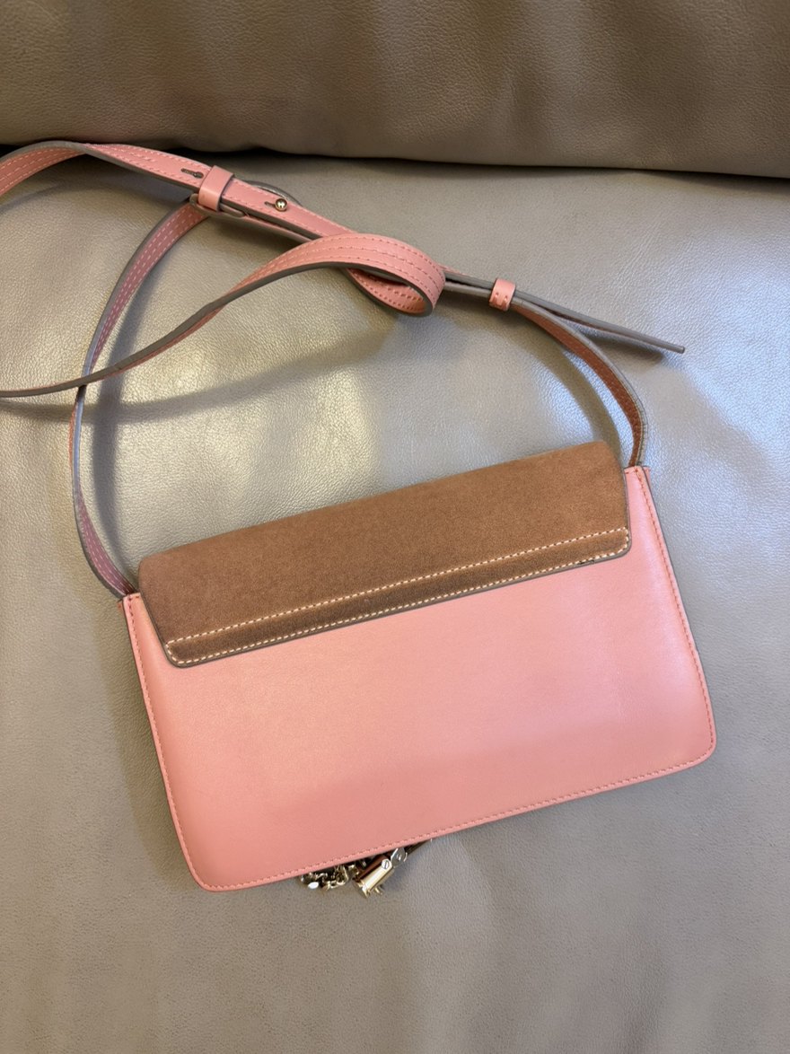 今日珀斯Chloe pink leather handbag Chloe pink leather handbag