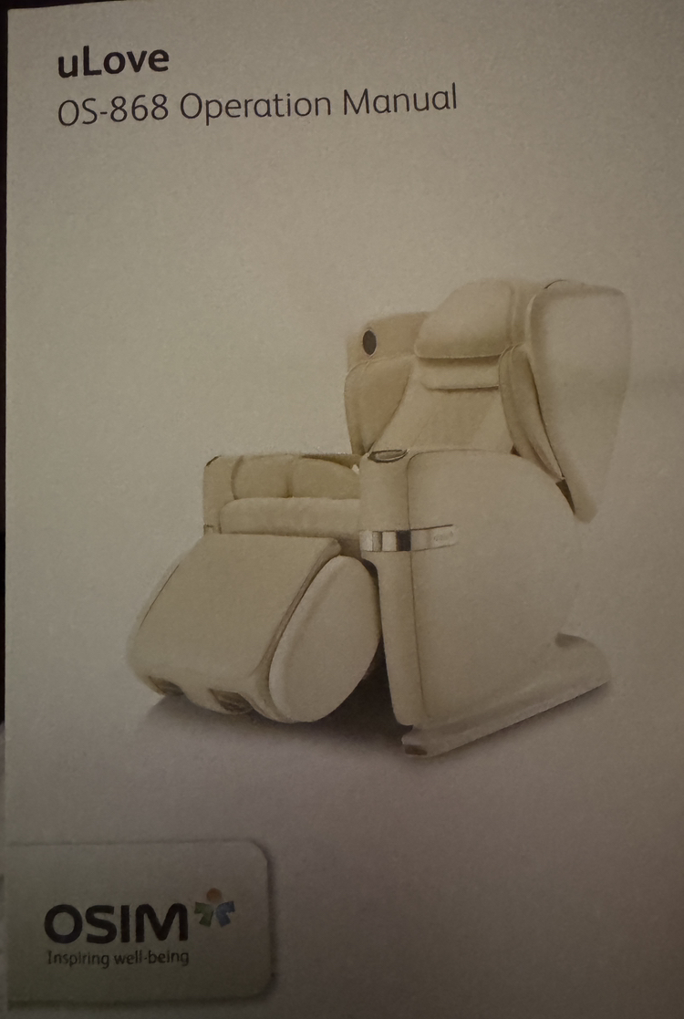 今日珀斯OSIM 按摩椅 功能完好坐椅有点磨损原价8880现售1780 OSIM 按摩椅 功能完好坐椅有点磨损原价8880现售1780