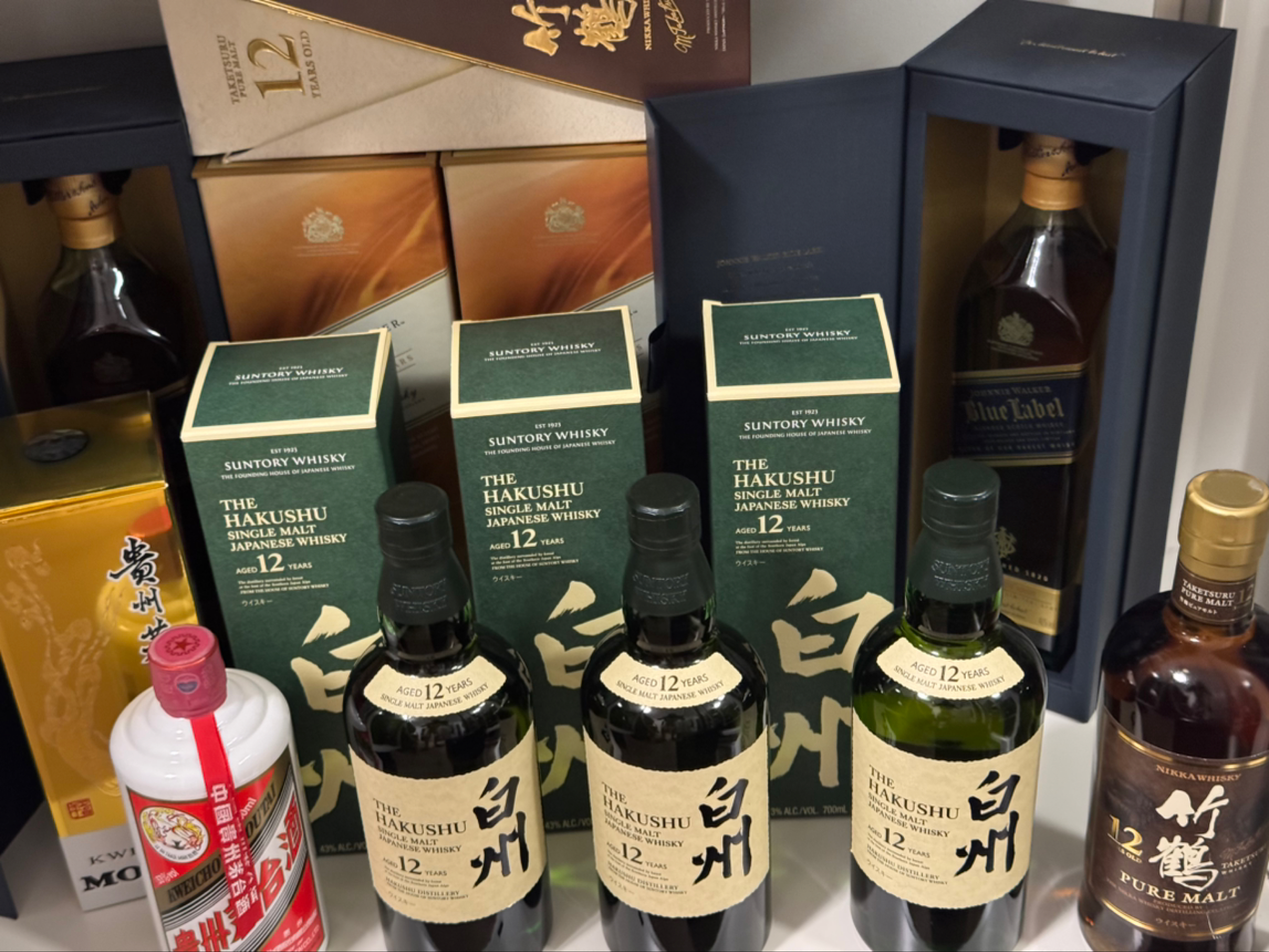 今日悉尼日本威士忌山崎12年白州12年 日本威士忌山崎12年白州12年