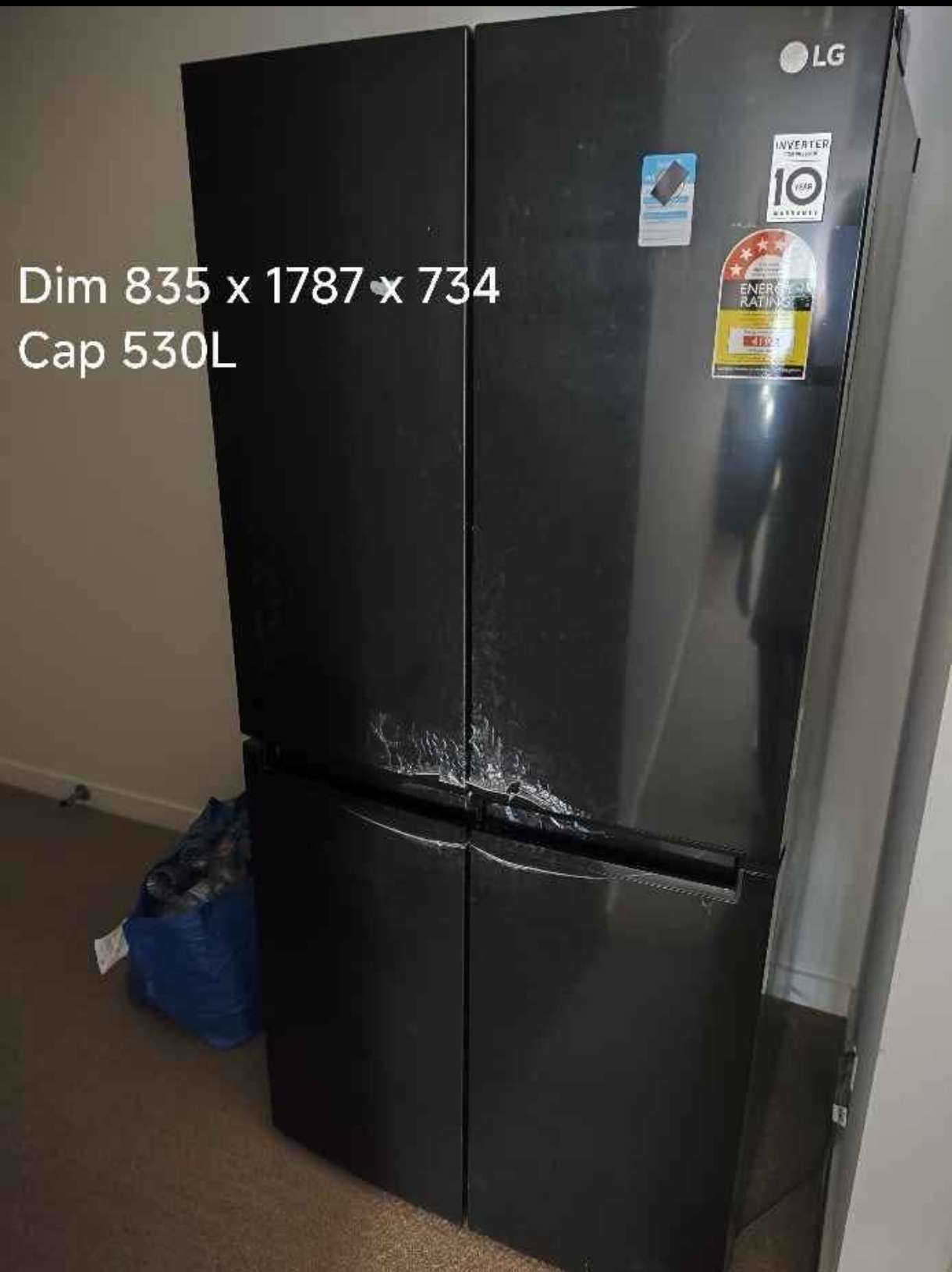 今日珀斯LG 530L法式四开门冰箱 LG 530L法式四开门冰箱