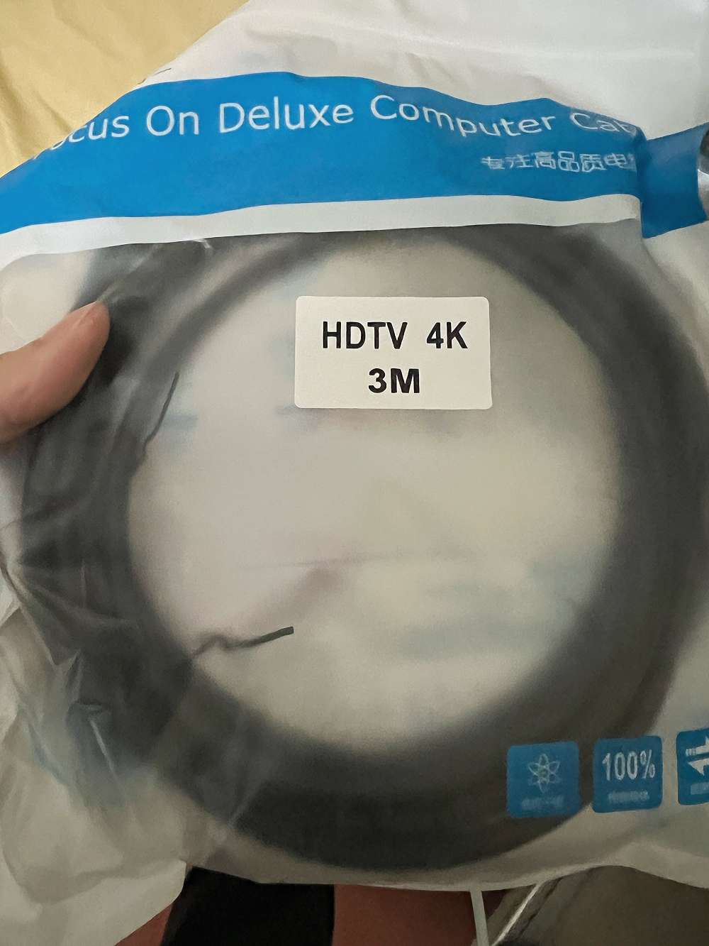 今日悉尼全新4k超高速HDMI高清数据线3米 全新4k超高速HDMI高清数据线3米