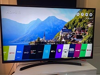lg 55 吋 4k 智能 tv with remote 400