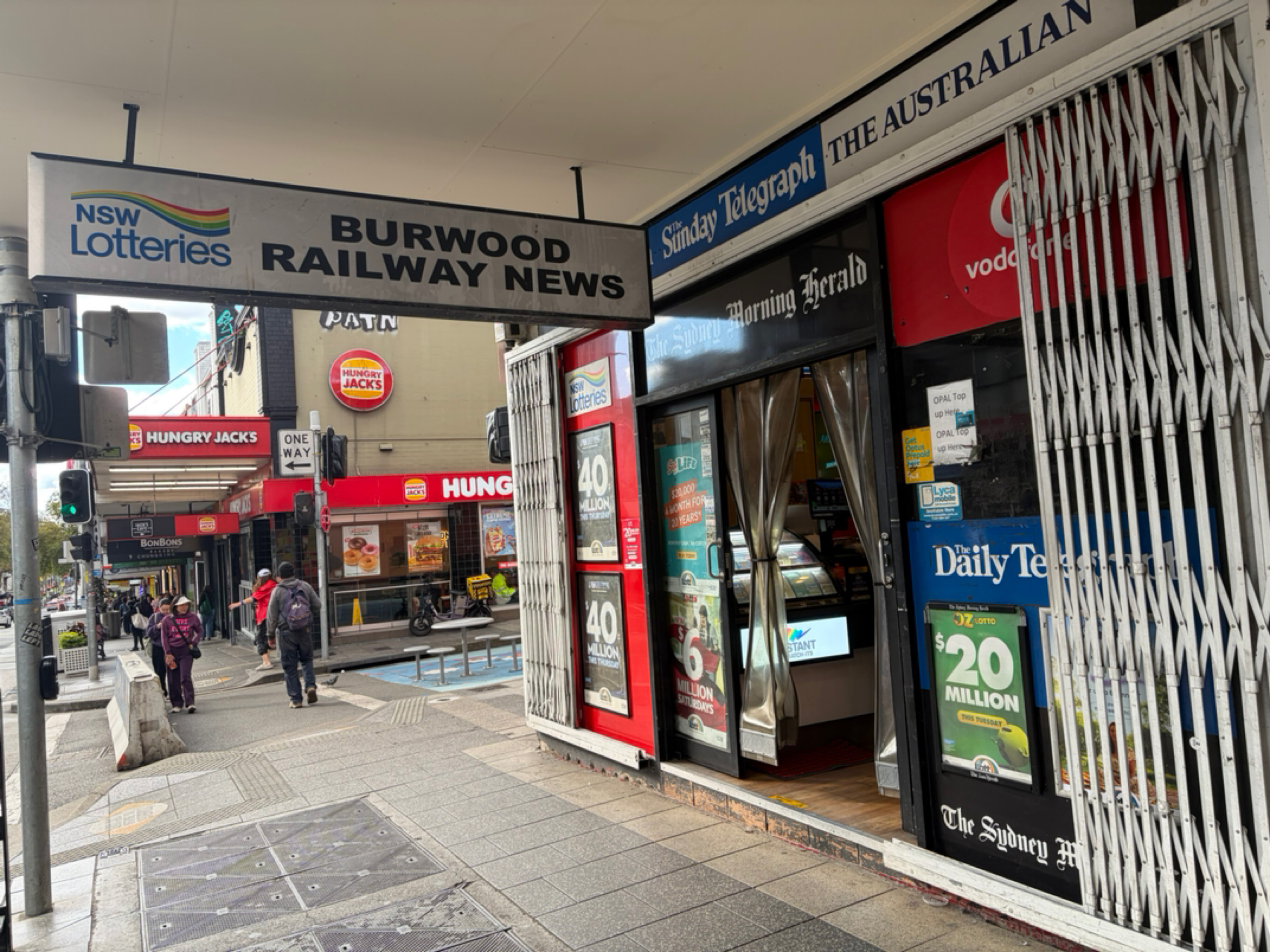 今日珀斯Burwood Railway News business for Sale Burwood Railway News business for Sale