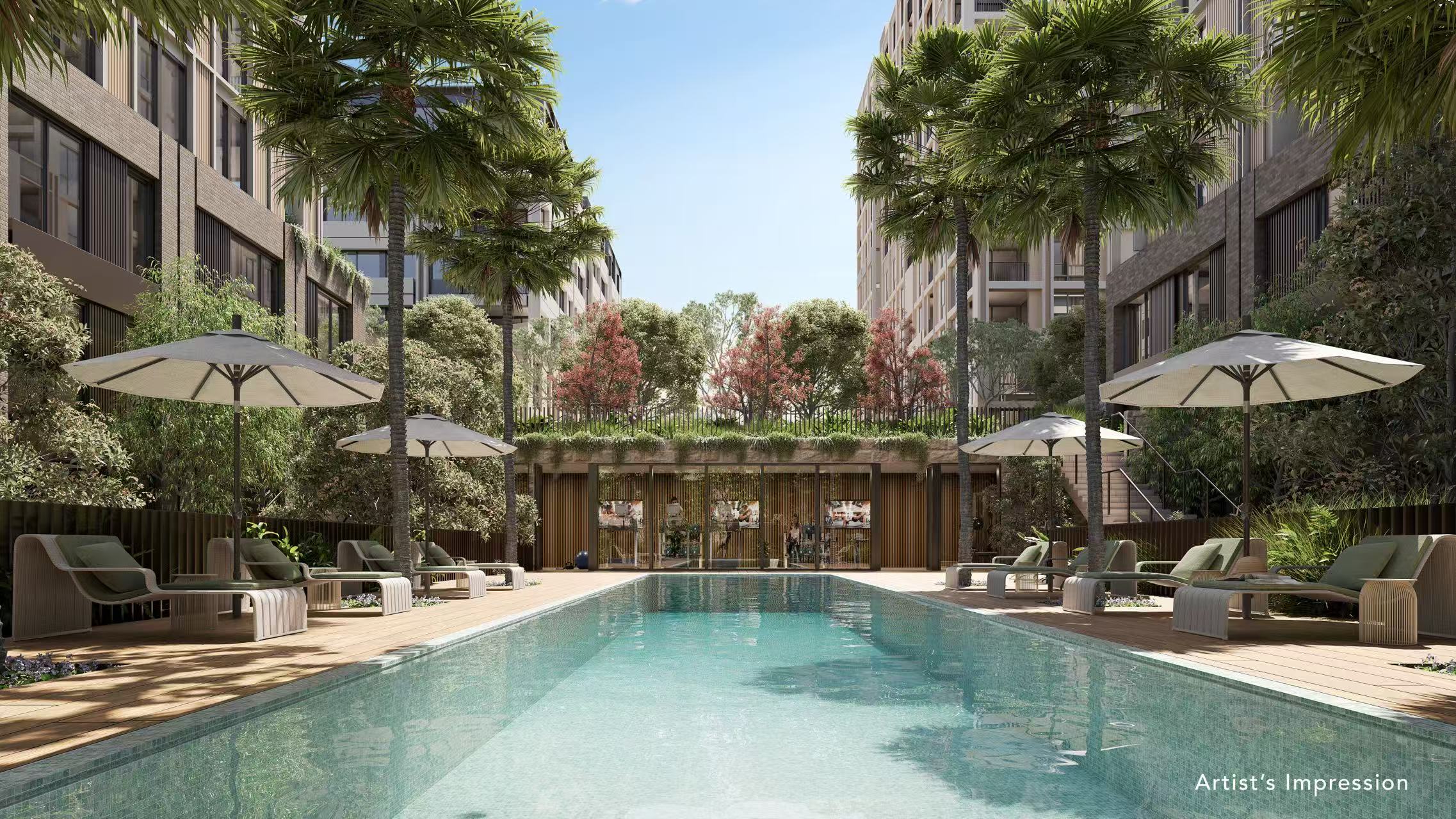 今日悉尼St Leonards 全新的现代化公寓1b1b1c 大一房豪华主卧 Luxury bathroom St Leonards 全新的现代化公寓1b1b1c 大一房豪华主卧 Luxury bathroom