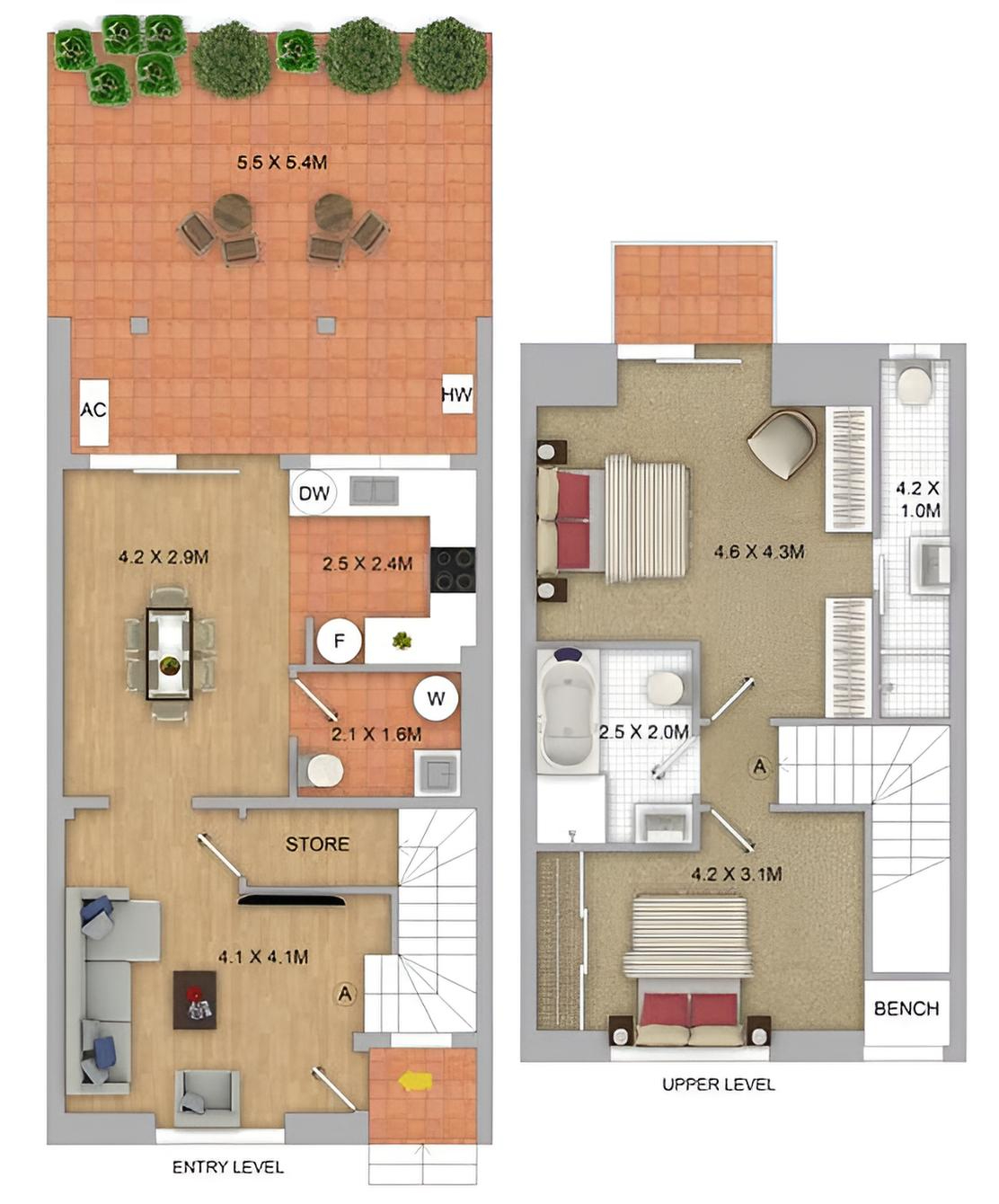 今日悉尼Parramatta 2房town house 整租 Parramatta 2房town house 整租