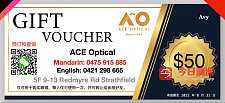  ACE Optical眼镜店 扩展开张优惠