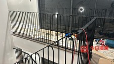  悉尼铁艺铝合金制品焊接工厂专做楼梯栏杆扶手电动大门各种法式铁艺栏杆