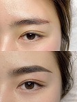  纹眉 补色