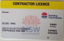 悉尼持牌注册电工Harry 0490687481