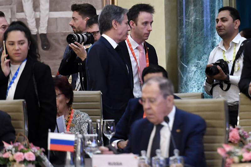 布林肯G20短暂会晤俄国外长！重申对乌克兰支持（图） - 1