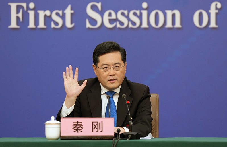中国新外长秦刚3个月晋升为国家领导人创官场传奇（组图） - 1