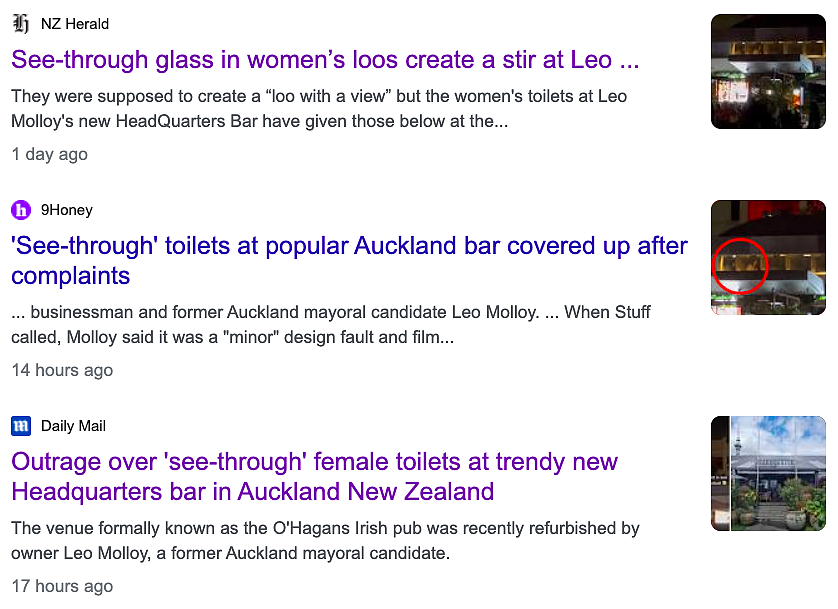 奥克兰最恶酒吧：女厕所居然是透明的，百米开外“一览无遗”...（组图） - 7