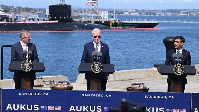 AUKUS：美英澳安全联盟就核动力潜艇合作项目达成协议（组图） - 2