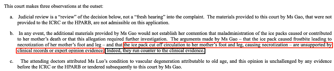 华人女子诉护士不当使用冰袋消肿，致母亲死亡！三度追究均失败（组图） - 4