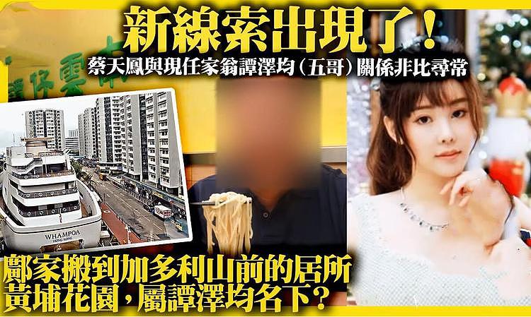 港媒分析蔡天凤案的根本原因：谭家的钱来路不正，女方有利益纠葛（组图） - 2