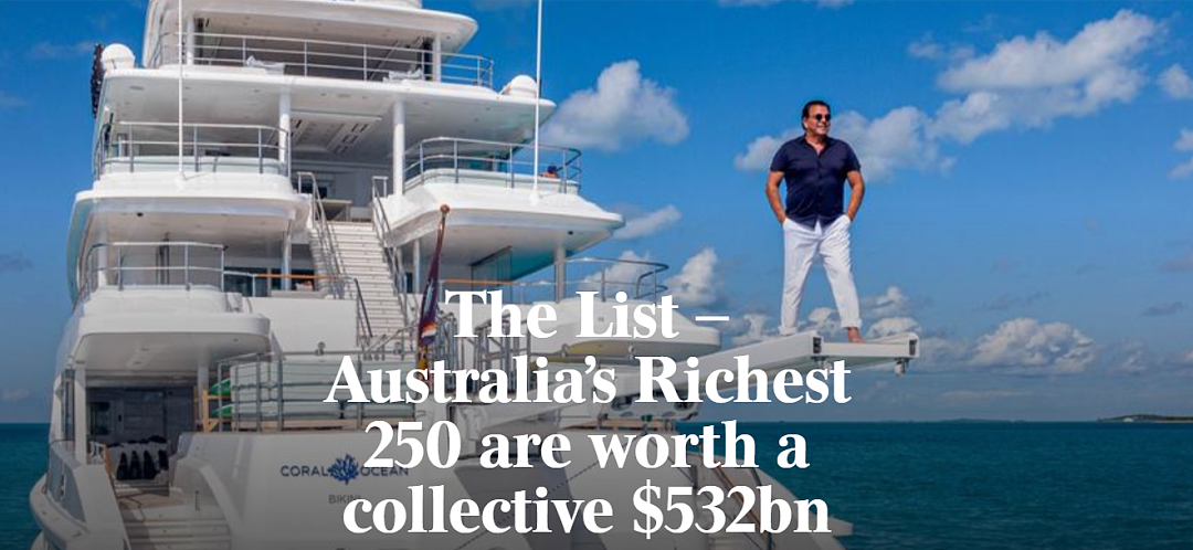 澳洲最新富豪榜公布！多名华人榜上有名，广东造纸商成新晋10亿大佬，这些行业最容易暴富（组图） - 1