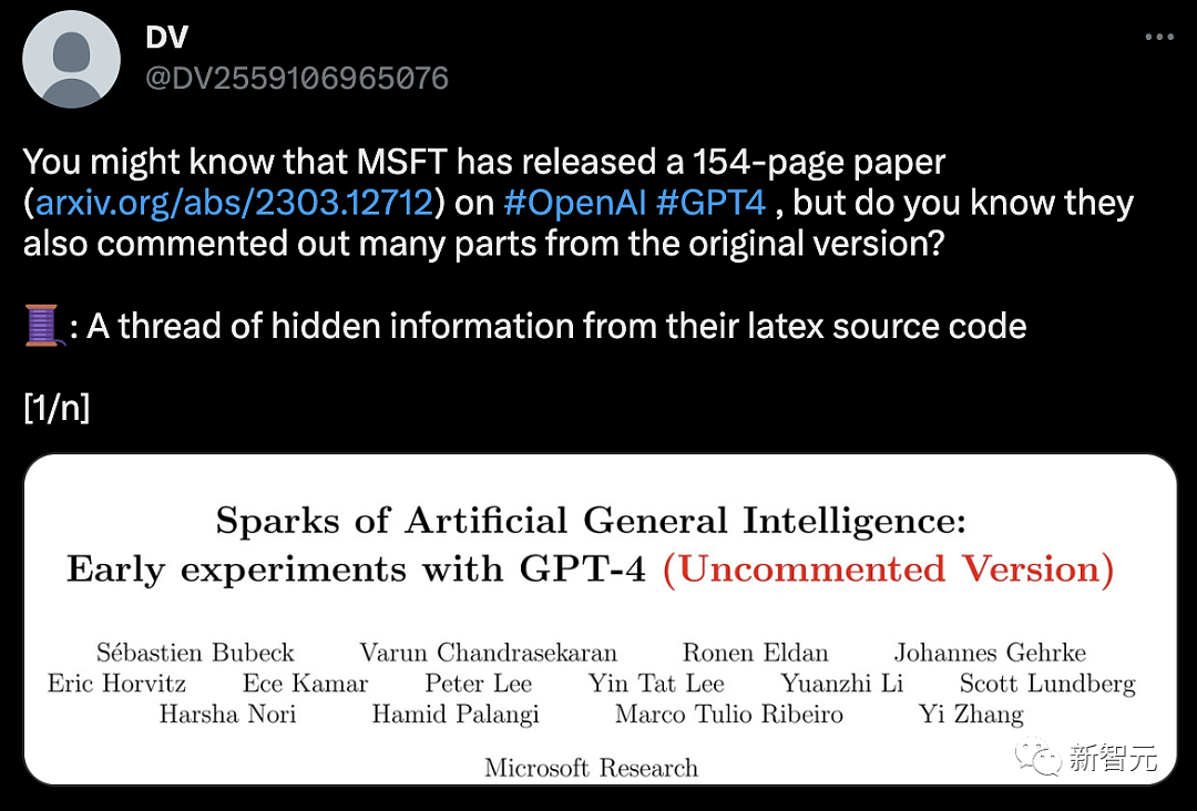 震惊科学界！微软154页研究刷屏：GPT-4能力接近人类，“天网”初现？（组图） - 4