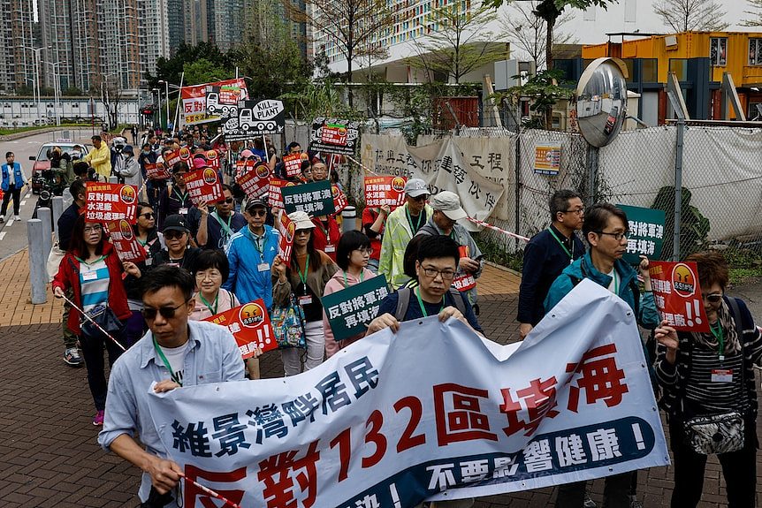 香港自《国安法》以来首次获批抗议，但受到严格限制（组图） - 1