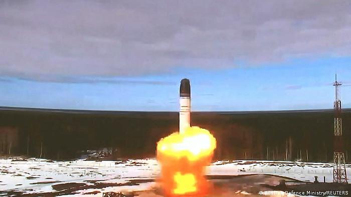 北京的红线：俄罗斯具有远程核打击能力的萨尔马特导弹