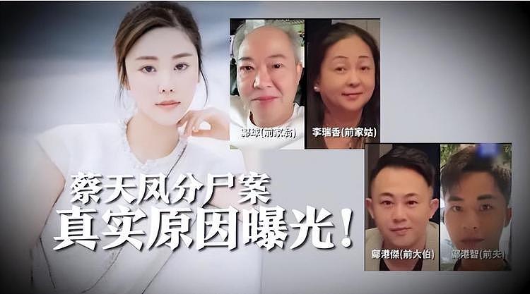 蔡天凤的人设崩了！香港媒体透露，女方或牵扯多宗罪行（组图） - 9