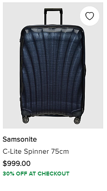 巨划算！Samsonite新秀丽7折，轻便登机箱、大容量行李箱等$2XX起（组图） - 8