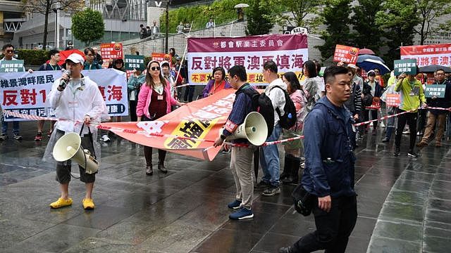 香港“挂绳游行”成新常态《国安法》下“游行之都”的殒落（组图） - 3