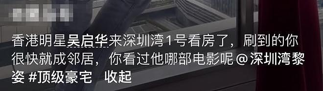 吴启华预购深圳顶级豪宅，每平售价超30万，遭嘲咖位不够疑买不起（组图） - 1
