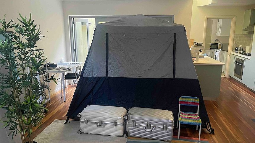 澳洲房租高涨一房难求，留学生被迫栖身“厅卧”帐篷（组图） - 1