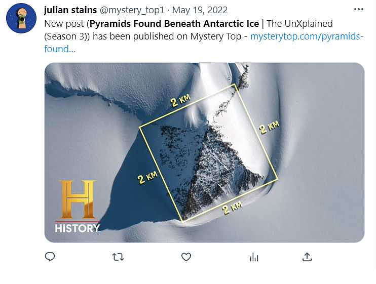 南极竟有金字塔！科学家：史前文明证据可能和“这个文明有关”（组图） - 3