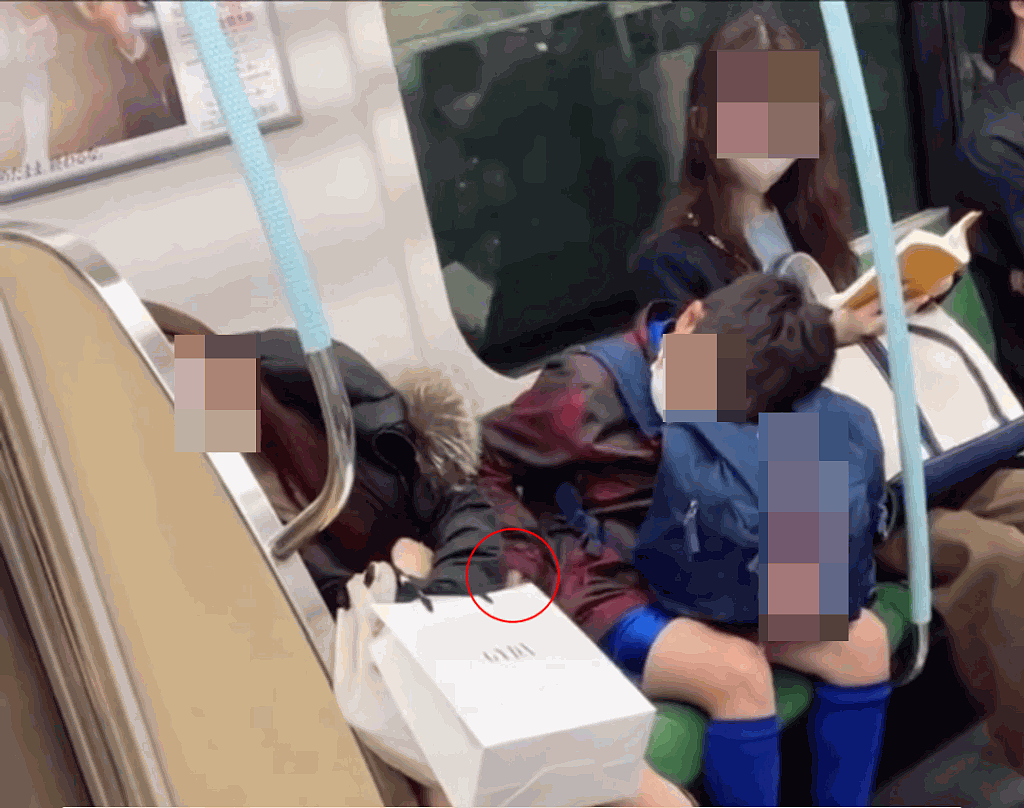 地铁少女昏睡疑遭学生“捡尸”！视频疯传，迷离之手伸出伸入惹议（组图） - 23
