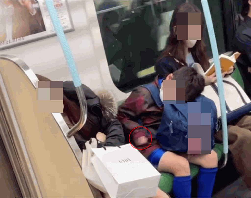 地铁少女昏睡疑遭学生“捡尸”！视频疯传，迷离之手伸出伸入惹议（组图） - 26